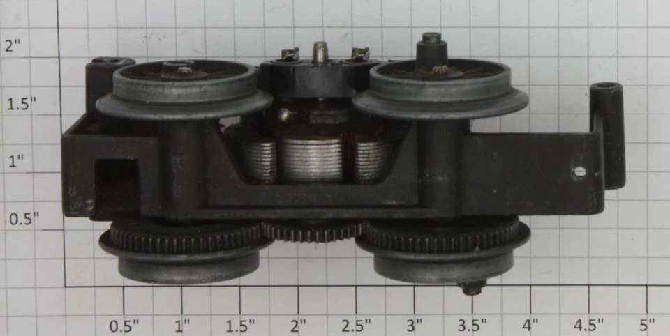 Lionel 1654M-1 4-Wheel Motor Frame Assembly without E-Unit - Image 4 of 4