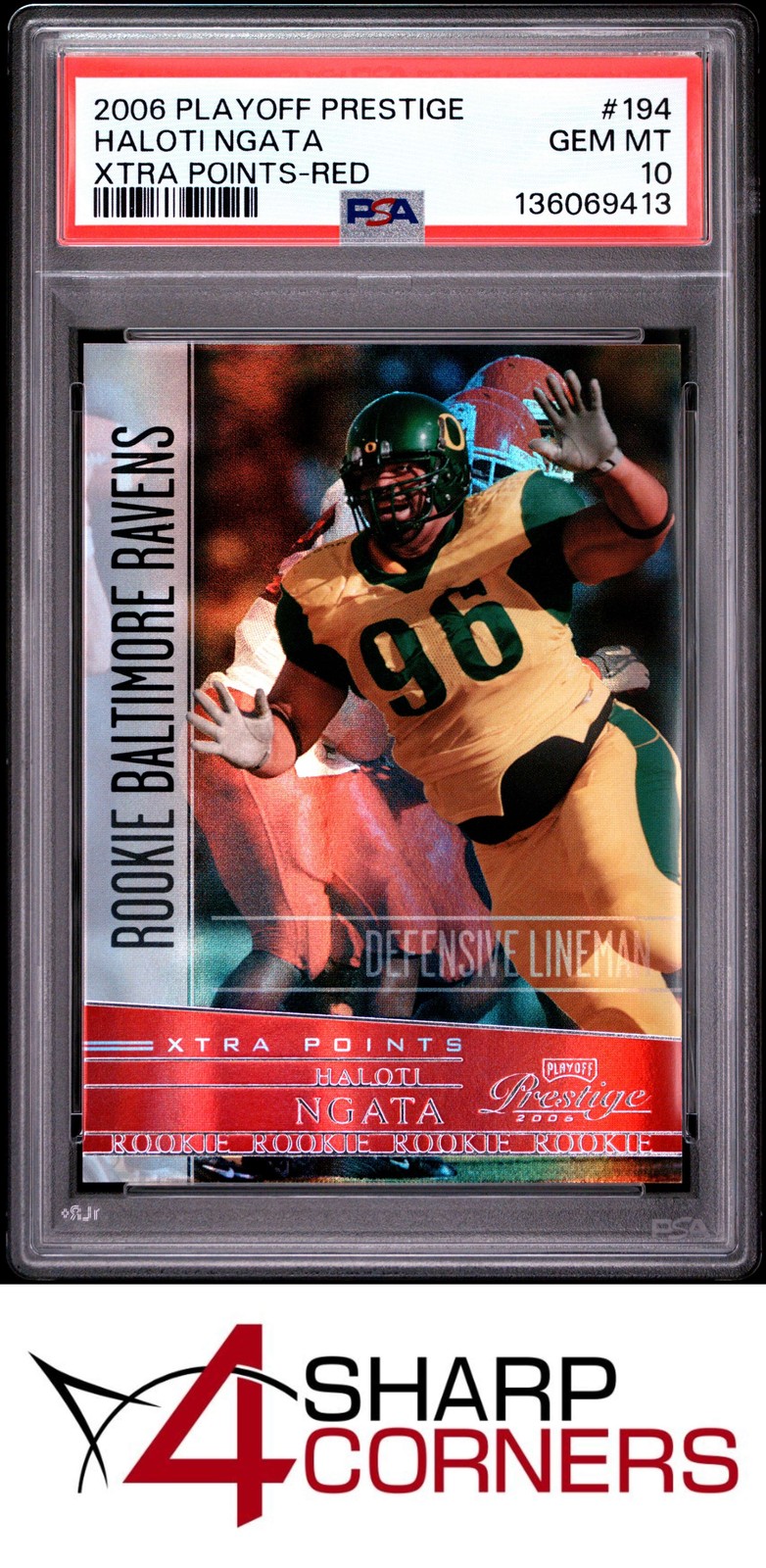 Haloti Ngata Playoff Prestige Xtra Points #194 Xtra Points Red