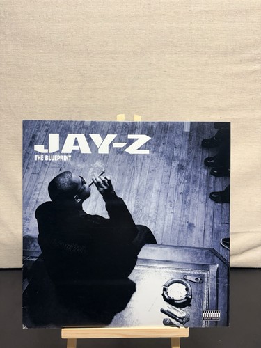 Jay-Z's 2001 studio album, The Blueprint LP record vinyl 2 Gatefold Insert