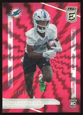 2024 Donruss Elite #148 Tahj Washington Aspirations Shimmer #/875 SN,RC