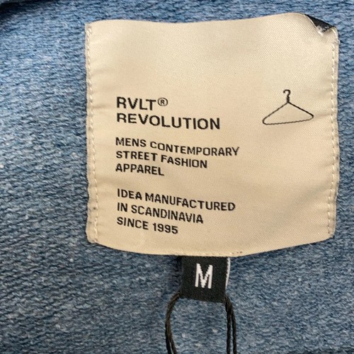 RVLT Revolution, Sweatshirt, Größe: M, Blau, Baumwolle/Polyester, Einfarbig #E8a - Bild 3 von 5