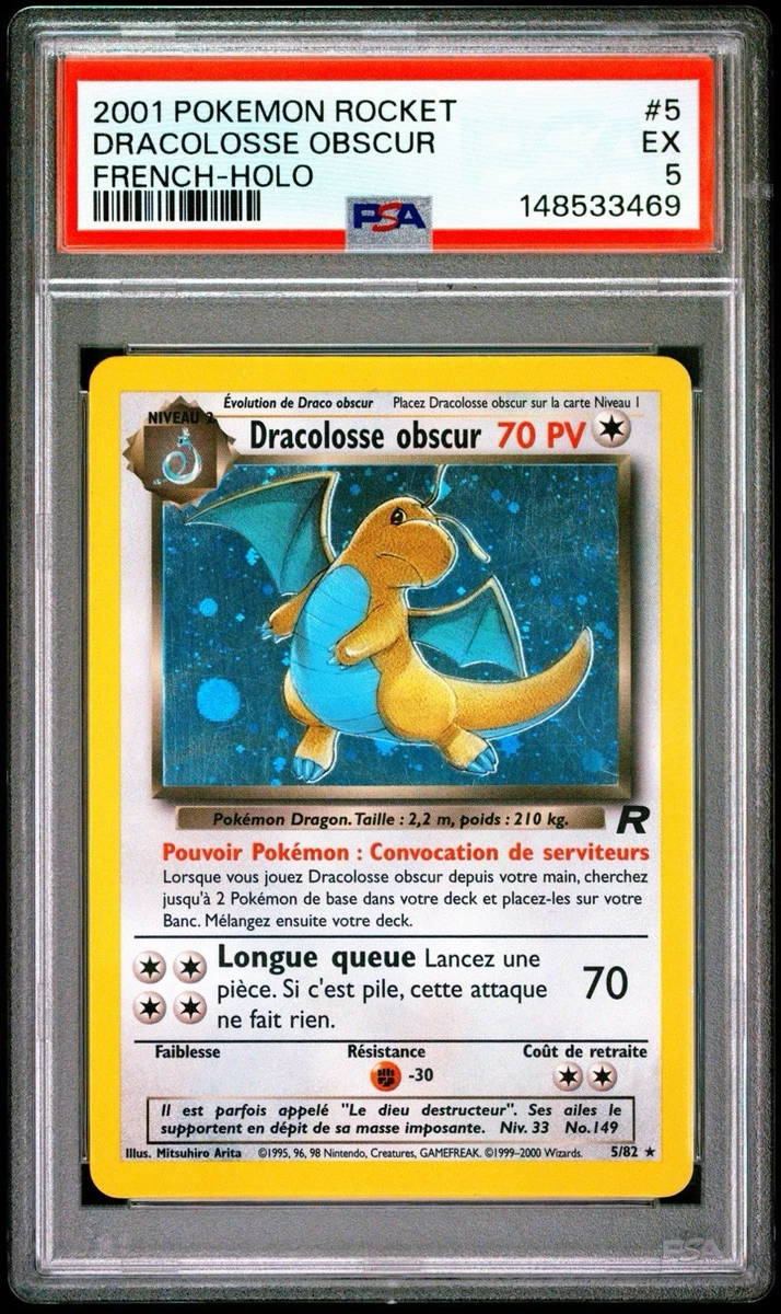 Pokémon TCG Professional Sports Authenticator (PSA) Rare Grade 5