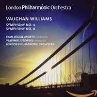 Ralph Vaughan Willia - Vaughan Williams Symphony No. 4/Symphony No. 8 - F123Z