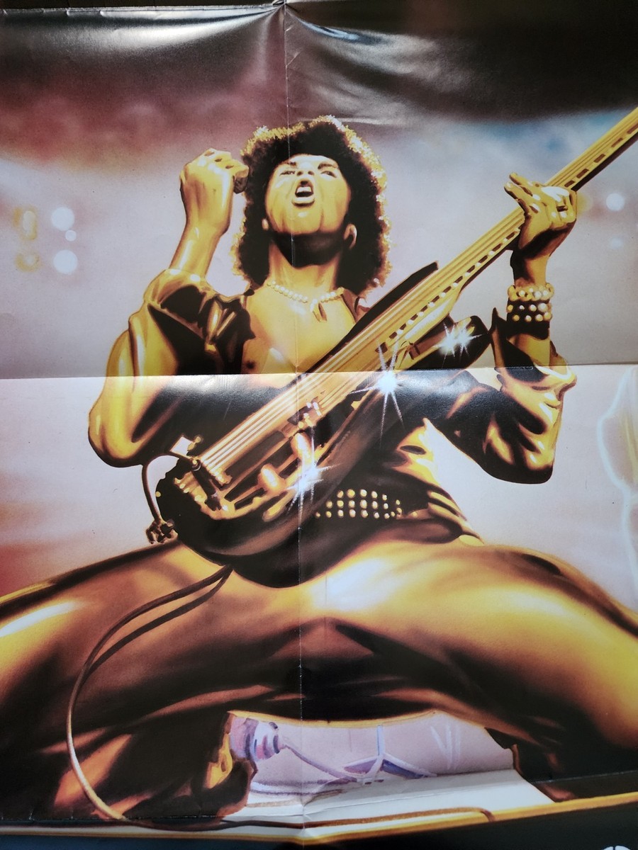 Thin Lizzy Live & Dangerous 1978 UK promo poster promotional Rare