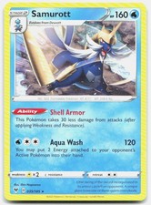 Vivid Voltage Samurott 035/185 Near Mint Pokemon R Tcg Card