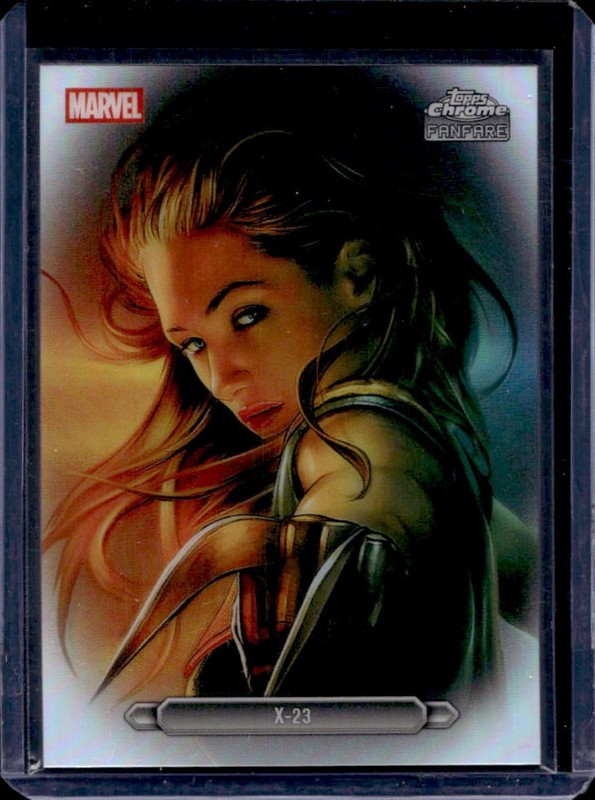 2026 Topps Chrome Marvel Comics X-23 Fanfare #FF-50