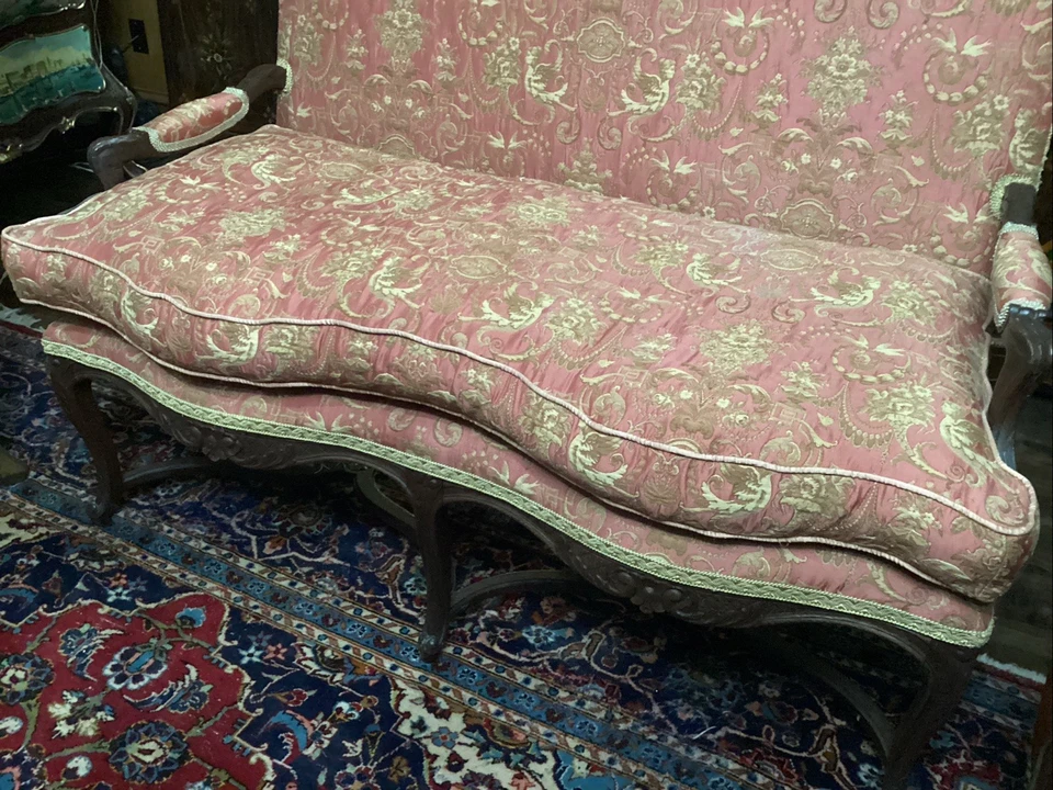 法国路易十五古董雕刻内饰Sattee — 第 4/4 张图片