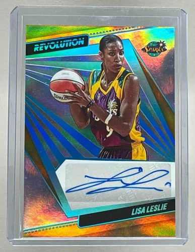Lisa Leslie 2022 Panini Revolution WNBA #AG-LLS Infinite Auto /25