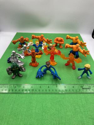 Marvel Super Hero Squad Fantastic Four Figures Lot of 15