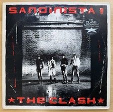 The Clash SANDINISTA UK CBS LP 1980 Vinyl with Fold-Out Lyrics Sheet