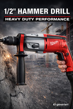 Milwaukee 5387-20 Heavy-Duty 1/2 Schlagbohrmaschine 850W  + Koffer #C
