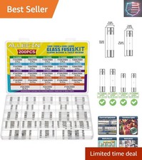 21 Values 250V Fast Slow Blow Glass Fuses Assortment Kit 5X20MM F 1A 2A 5A 10...