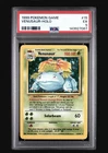 1999 POKEMON BASE SET UNLIMITED #15 VENUSAUR-HOLO PSA 5