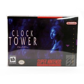 Clock Tower SNES Super Nintendo English Translation Rare Video Game NIB Famicom