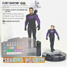 Marvel Heroclix - CLINT BARTON - 003 COMMON Studios Next Phase Set