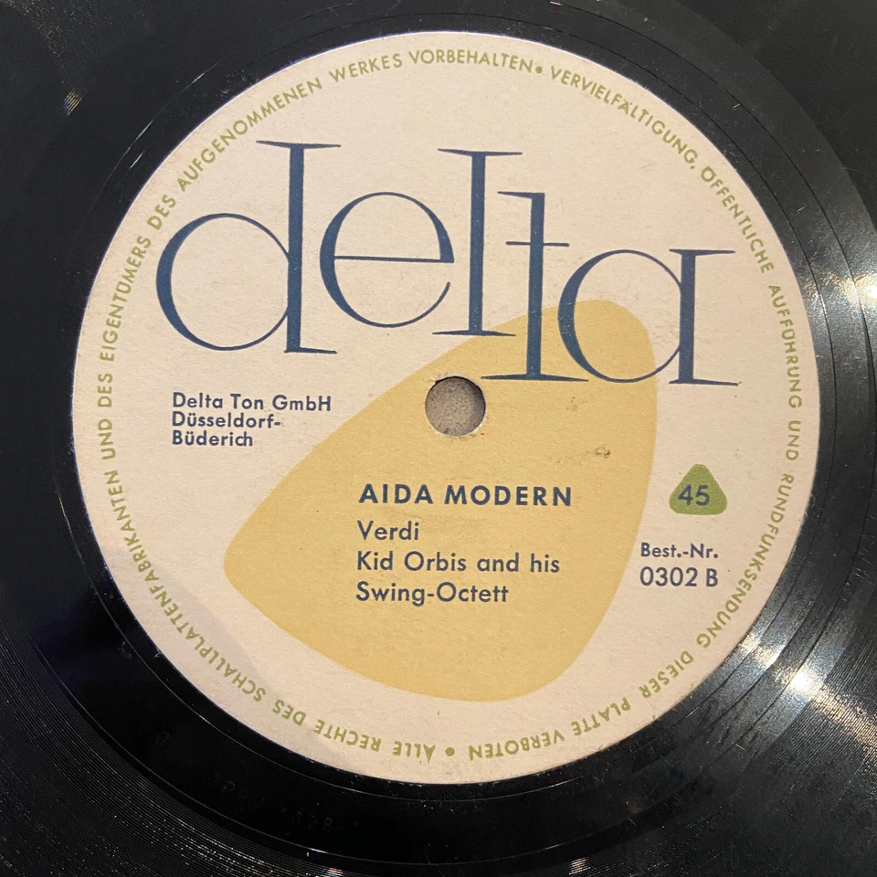 KID ORBIS SWING-OCTETT: O Joesphin / Aida Modern (Flexi Delta 0302 / NM) - Bild 2 von 2
