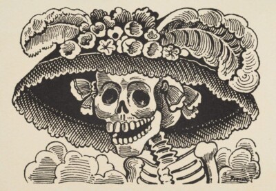 La Calavera Catrina Art Print   José Guadalupe Posada   Día de los Muertos Icon