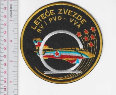 Aerobatic Yugoslavia Air Force RYAFTU Display Team Flying Stars Le vel NO TARIFF