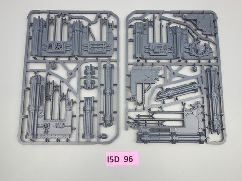 Warhammer 40K: Ruins Sector Imperialis Walls Sprues (sin pintar) - Imagen 2 de 6