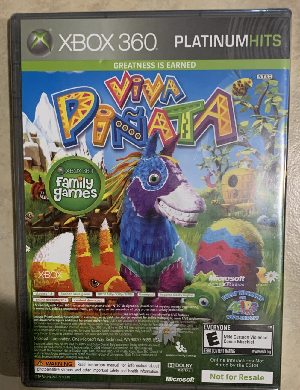 Banjo-Kazooie Nuts & Bolts + Viva Pinata PH Xbox 360 Brand New - Sealed