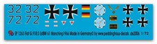 Peddinghaus  1/72 1263 Fiat G.91 R /3 EstBW 61 Manching 1966