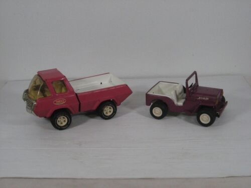 VINTAGE TONKA PICKUP TRUCK & JEEP "LOOK"