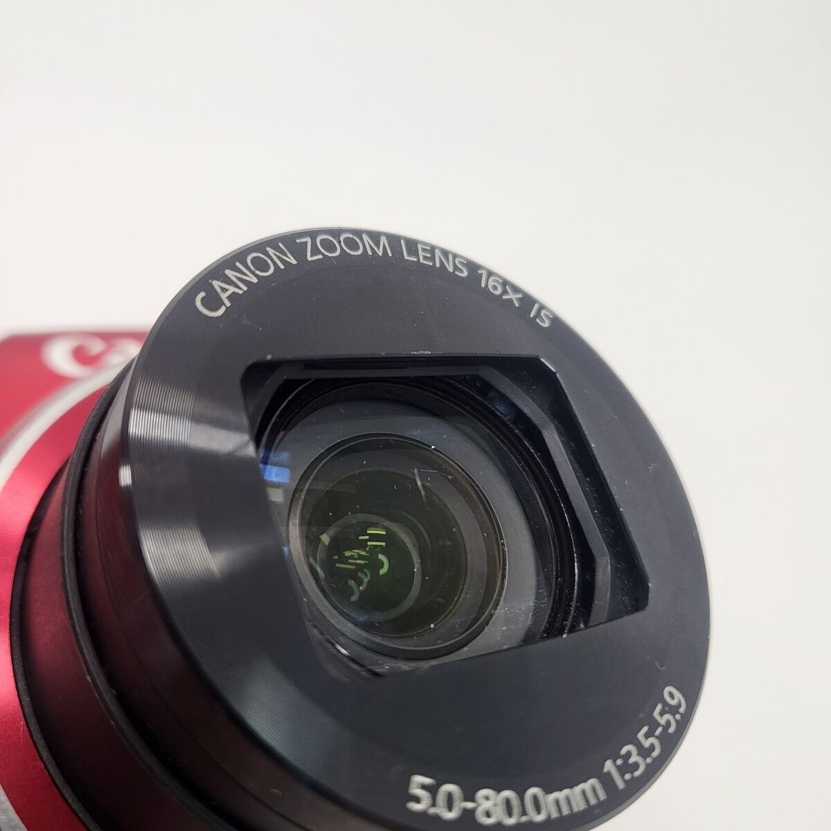 Canon PowerShot SX160 IS 16.0MP Digital Camera - Red TESTED Canon PowerShot SX160 IS 16.0MP Digital Camera - Red TESTED