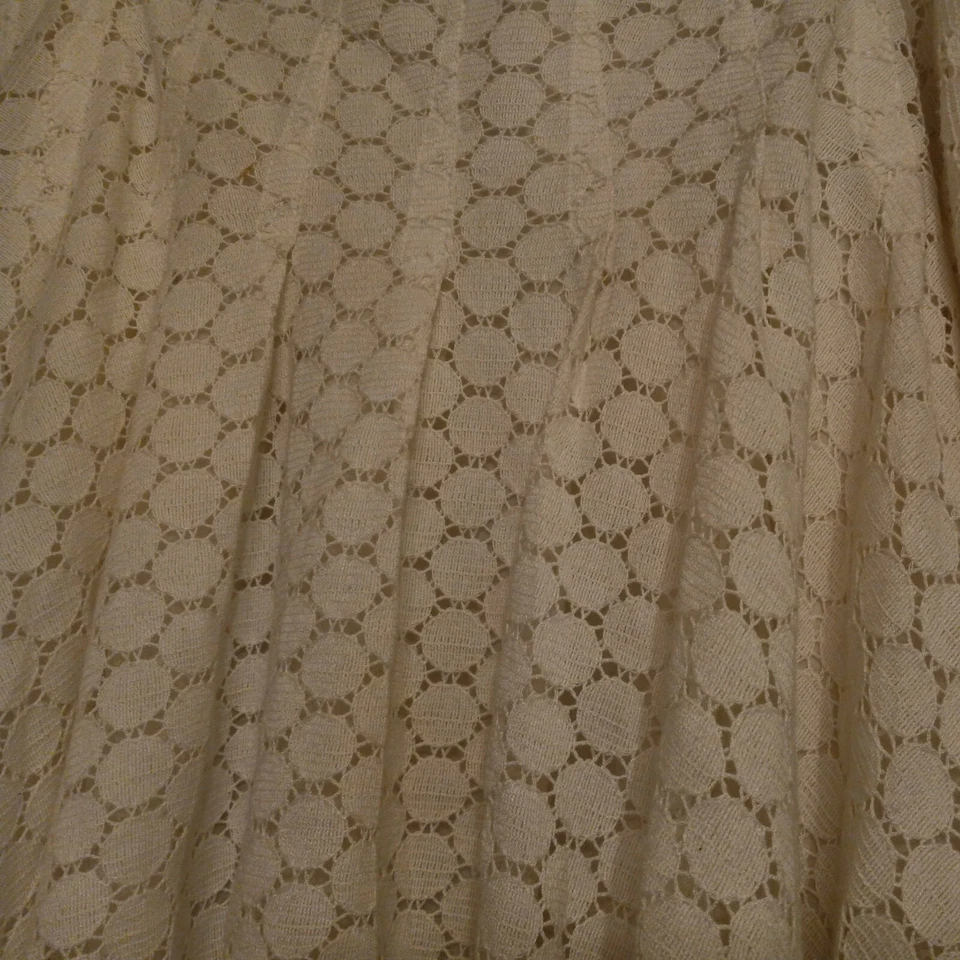 Falda forrada con volantes de encaje blanco Akris Punto 10 Foto 2 de 4