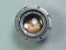 Vintage Camera Lens-Elgeet Militar 76mm 3" f/2.8