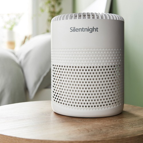 Silentnight Air Purifier with HEPA Filter / Includes Timer & Quiet