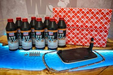 BMW E39 525D 530D FEBI FILTER AUTOMATIC TRANSMISSION KIT LIQUI MOLY OIL BMW02