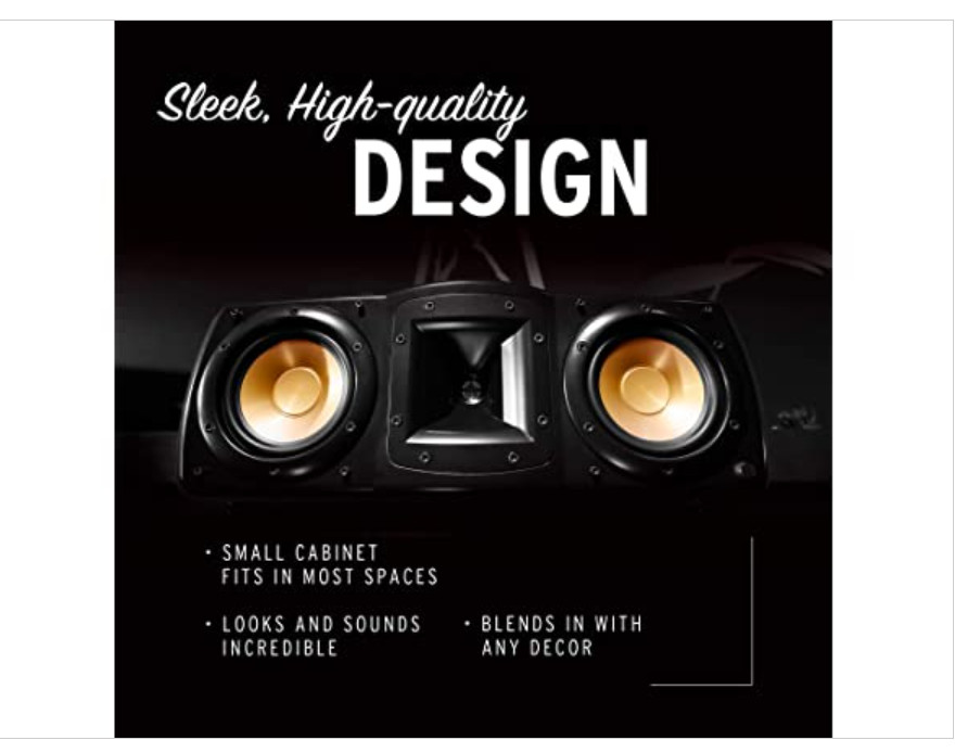Klipsch Synergy Black Label C-200 Center Channel Speaker
