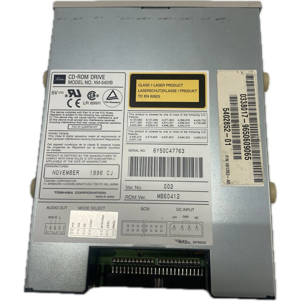 Sun 540-2852 4x CD-ROM Drive - Image 2 of 3
