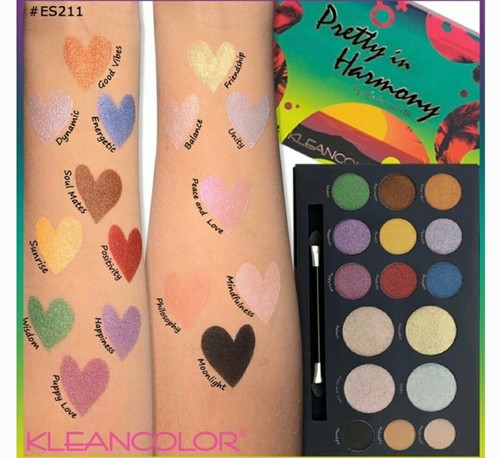 2 Palettes 36 Colors Bouquet Eyeshadow Pretty in Harmony Makeup Assorted NEW - Picture 8 of 12