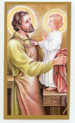 Prayer to Saint Joseph the Father U -Pack of 25 -Laminated Holy Cards