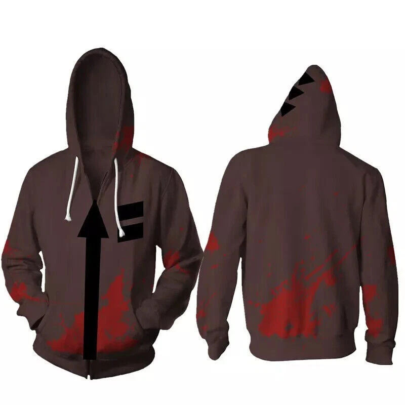 Angels of Death Zack Cosplay 3D Hoodie