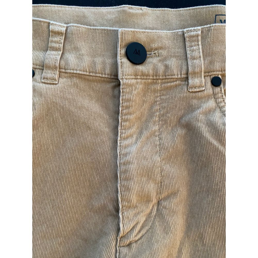 Mizzen + Main Mens Slim Fit Stretch Corduroy Pants 30x30 Khaki