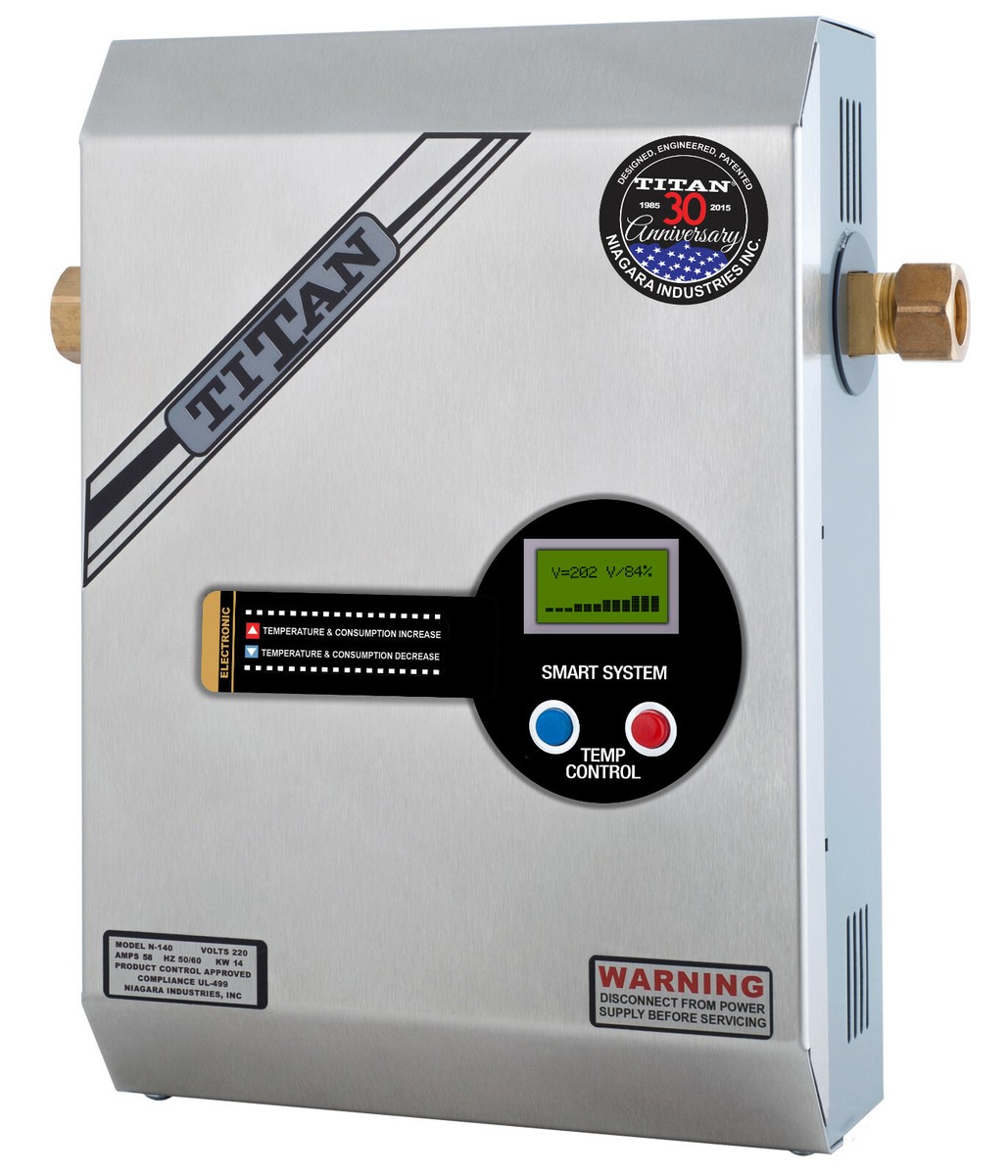 Titan SCR2 N-120S kW Electric Tankless Water Heater Gray