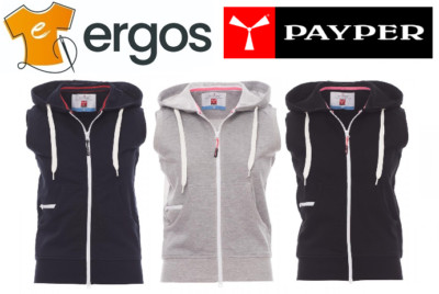 Payper BOXER+ LADY Women Sleeveless Sleeveless Hoodie Full Zip