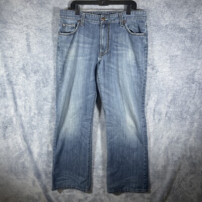 Marc Ecko 1972 Men's Boot Cut No. 72 Times Square Med Wash Blue Jeans Size 36