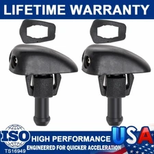 2 Universal Window Windshield Wiper Nozzle Sprayer Washer Spray Nozzle Sprinkler