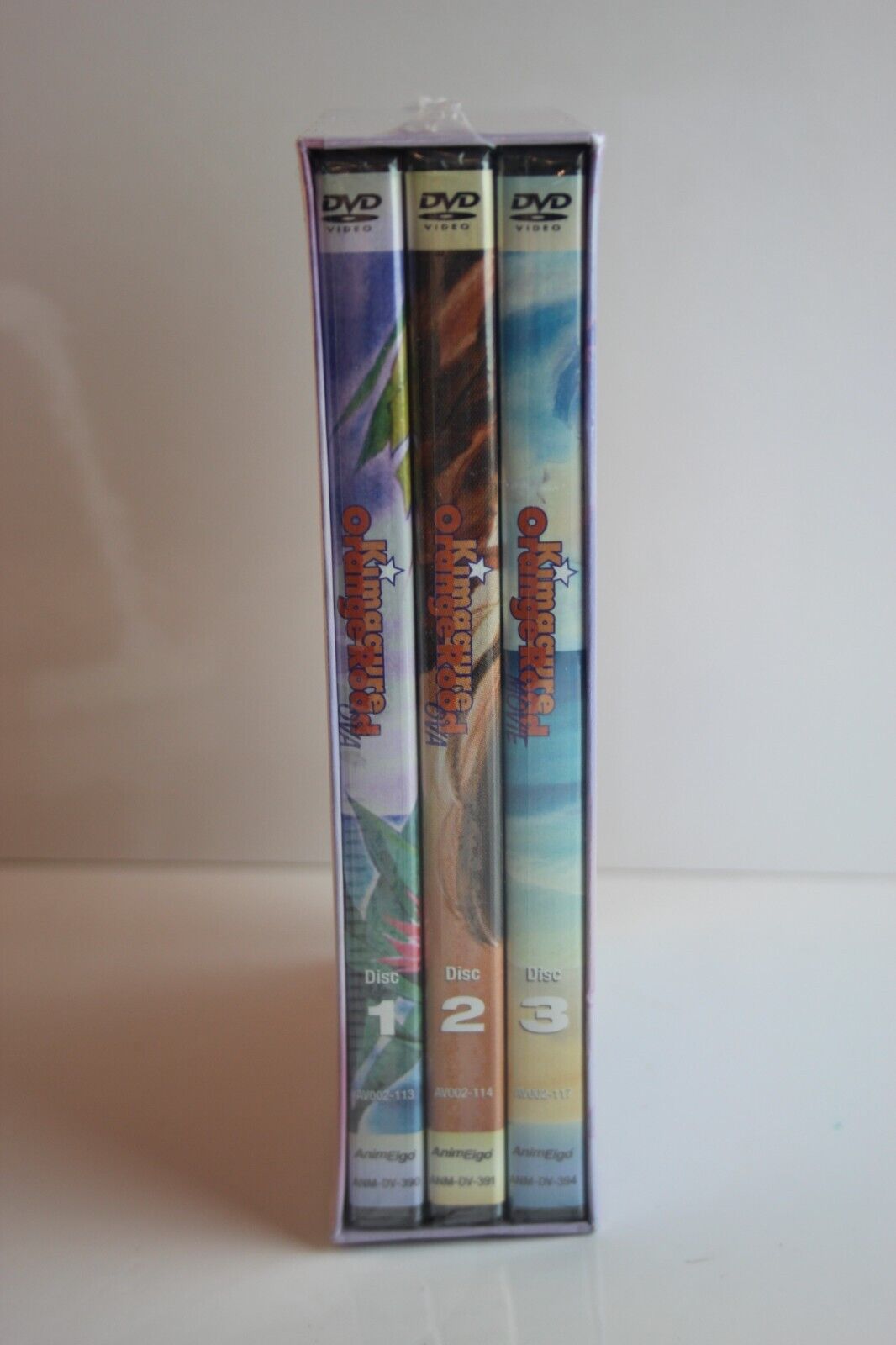 Kimagure Orange Road - FACTORY SEALED - OVA/Movie Box Set - DVD 2003 3-Disc Set