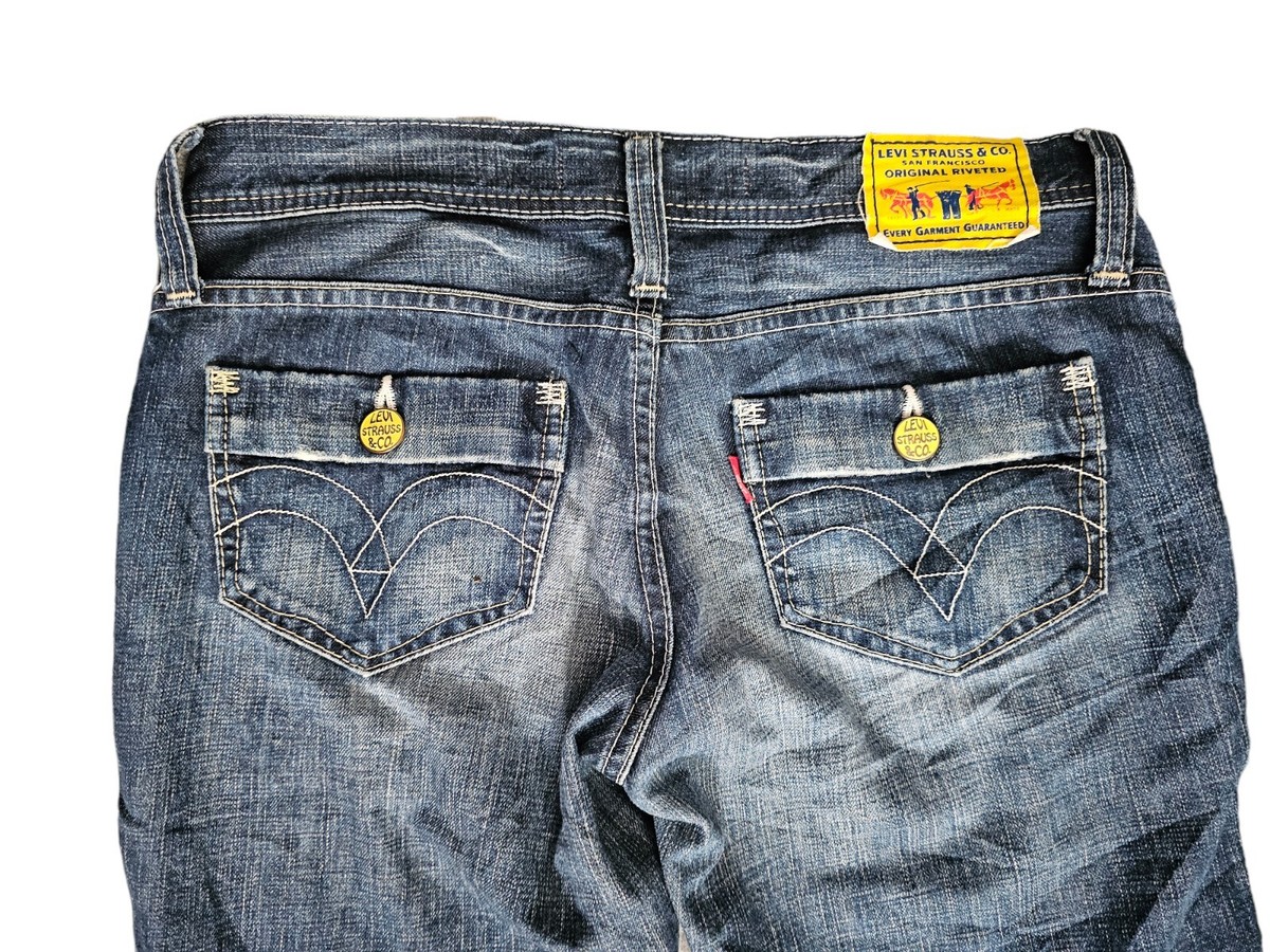 Retro limited levis San Francisco yellow tag denim🔥Rare Womens W29xL31