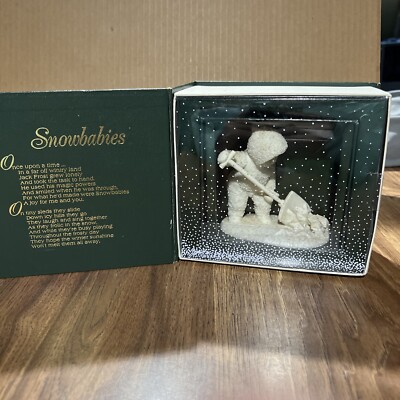 Snowbabies Dept 56  So Much Work To Do  Figurine