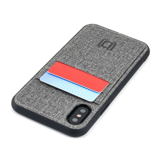 Dockem M2T Wallet Case; iPhone X, XS, XR, XS Max; 2 Card Slot, Grey - Picture 9 of 35