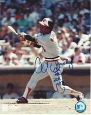 Al Bumbry Autograph Signed 8x10 Color Photo MLB Baltimore Orioles 1973 ROY 24773