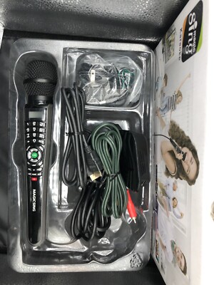 Microphone De Karaoké Magic,Microphone Bluetooth Amélioré,Microphone Pour Enfant Avec Changeur