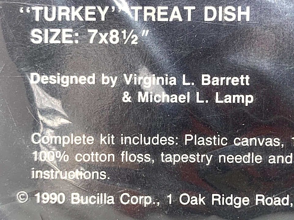 Декор Bucilla Halloween осень ИНДЕЙКА тыквенные листья УГОЩЕНИЕ ореховое БЛЮДО День благодарения - Изображение 3 из 4