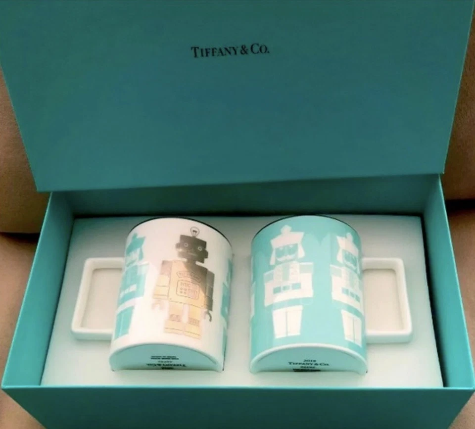 Juego de 2 tazas Cascanueces Tiffany & Co Bone China edición especial de 2018 Foto 2 de 2