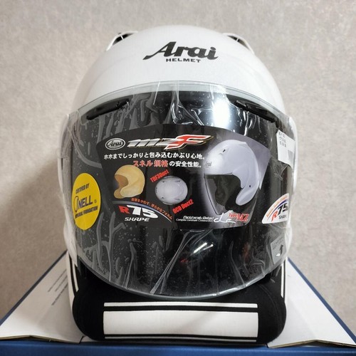 Arai MZ-F XO Jet Helmet XXXL:65-66cm White New From Japan - Imagen 2 de 9